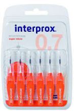 Interprox plus interproximale tandenborstel super Micro 6 eenheden